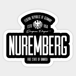 Germany, Nuremberg Sticker
